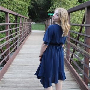 Adorable blue dress!